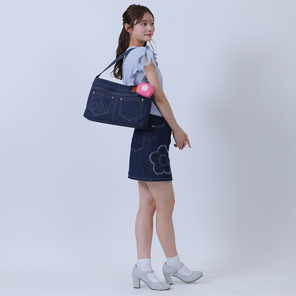 ジーンズポケットデザイン トート（ネイビー）