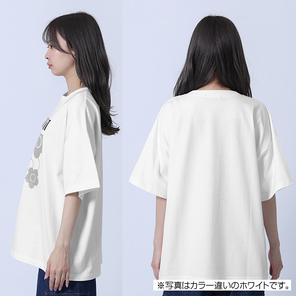 ラメデイジー Tシャツ（ブラック）
