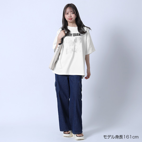 ラメデイジー Tシャツ（ホワイト）