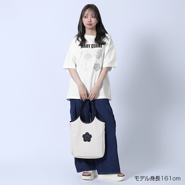 ラメデイジー Tシャツ（ホワイト）