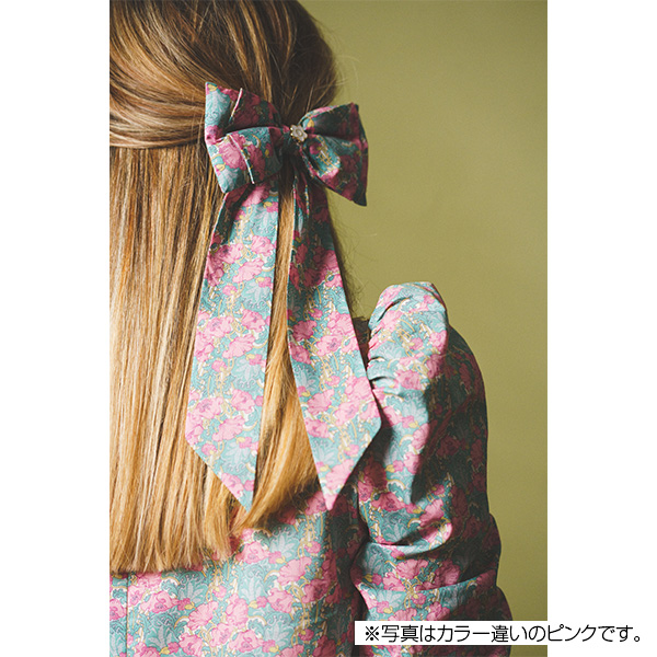 O Pioneers × MARY QUANT リボン バレッタ（ホワイト）