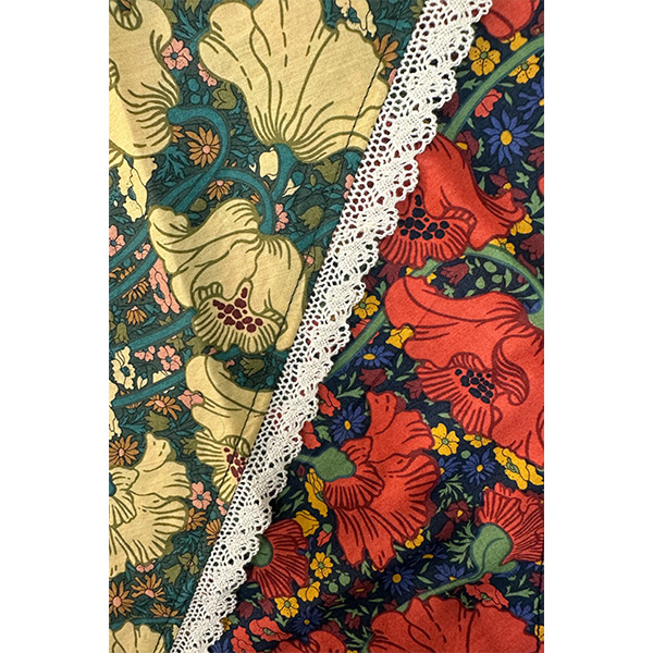 O Pioneers × MARY QUANT スカーフ（グリーン）