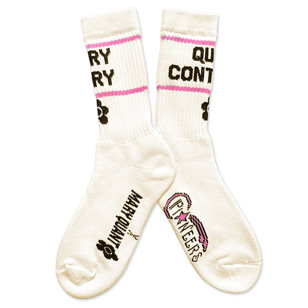 O Pioneers × MARY QUANT ソックス（アイボリー）