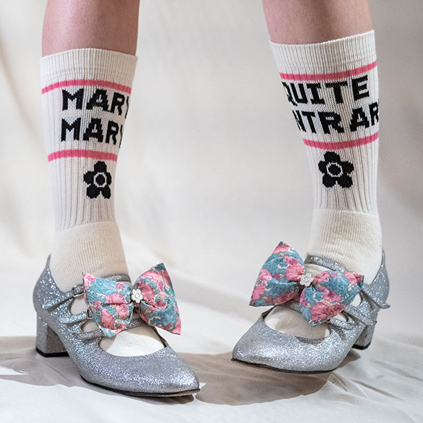 O Pioneers × MARY QUANT シューズ クリップ（ピンク）