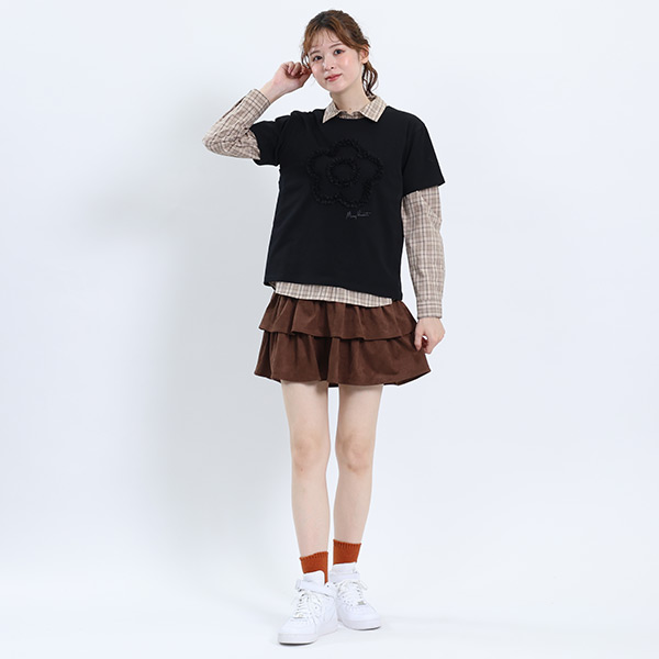 カノコ ソックス（テラコッタ）