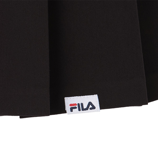 FILA × MARY QUANT プリーツミニ スカート（ブラック）