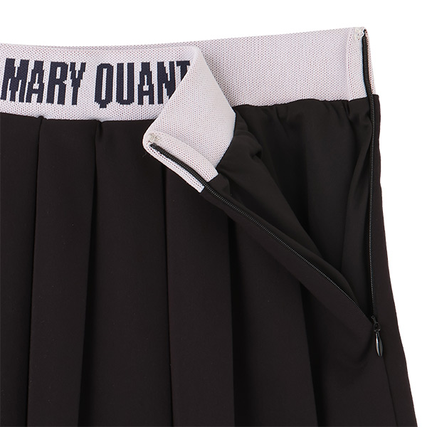 FILA × MARY QUANT プリーツミニ スカート（ブラック）