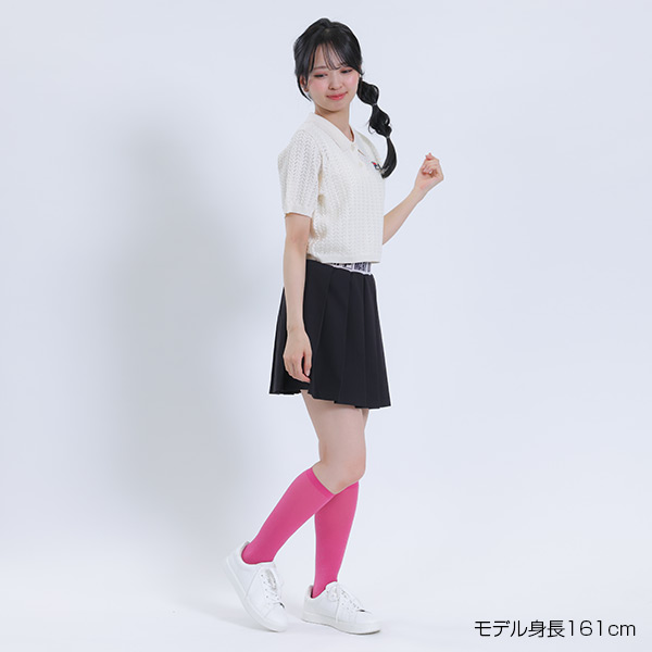FILA × MARY QUANT プリーツミニ スカート（ブラック）