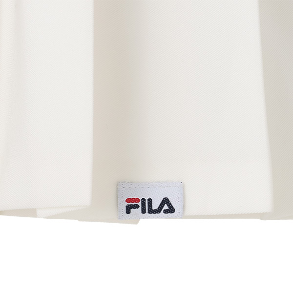 FILA × MARY QUANT プリーツミニ スカート（ホワイト）