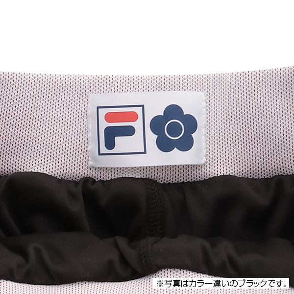 FILA × MARY QUANT プリーツミニ スカート（ホワイト）