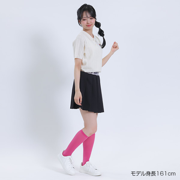 FILA × MARY QUANT クロッシェポロ プルオーバー（アイボリー）