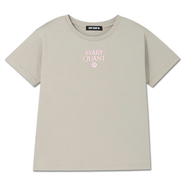 3Dロゴ刺繍 Tシャツ（グレー）