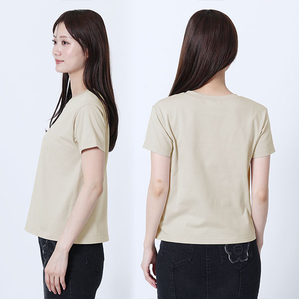 3Dロゴ刺繍 Tシャツ（グレー）