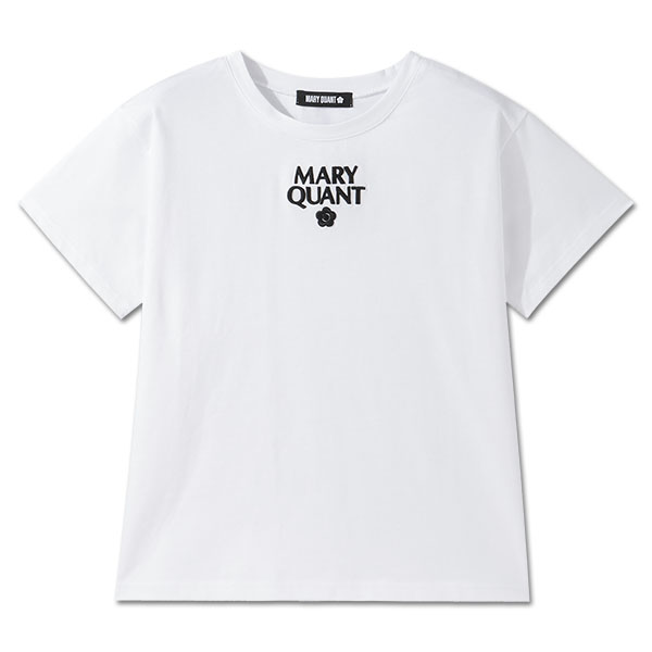 3Dロゴ刺繍 Tシャツ（ホワイト）
