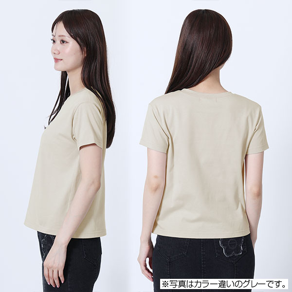 3Dロゴ刺繍 Tシャツ（ホワイト）