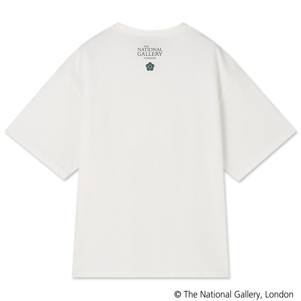 ファン・ゴッホデザイン Tシャツ（ホワイト）