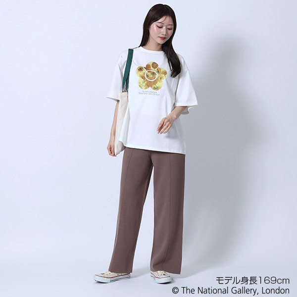 ファン・ゴッホデザイン Tシャツ（ホワイト）