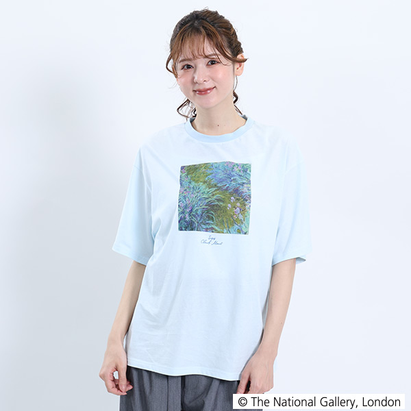モネデザイン Tシャツ（ブルー）