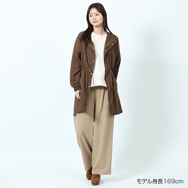 デイジーワンポイントモッズ コート（ブラウン）