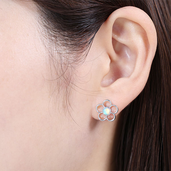 ソライロエポ ピアス（クリア）