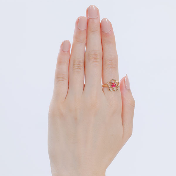 ソライロエポ リング（レッド）