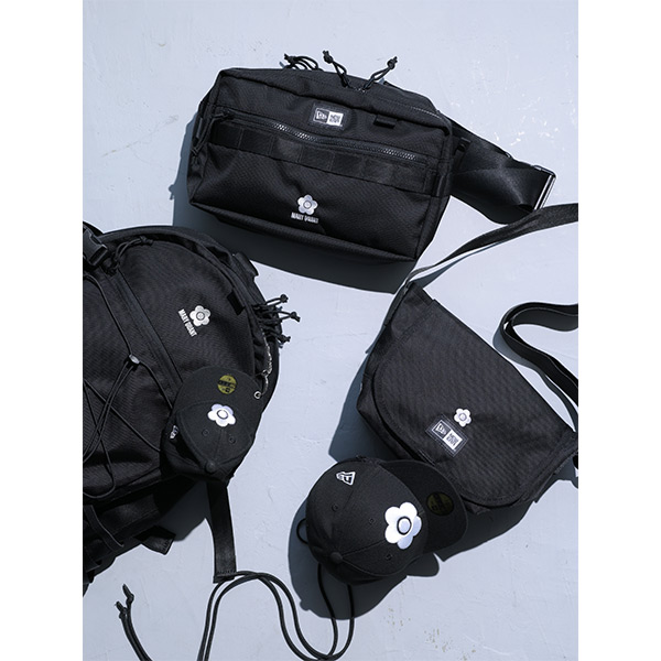 NEW ERA×MARY QUANT フラップ ショルダー（ブラック）