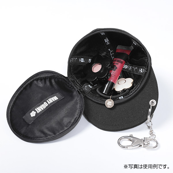 NEW ERA×MARY QUANT BIGデイジー ダイカットポーチ（ブラック）
