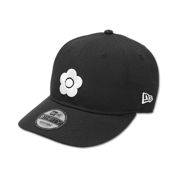 NEW ERA×MARY QUANT BIGデイジー キャップ（ブラック）
