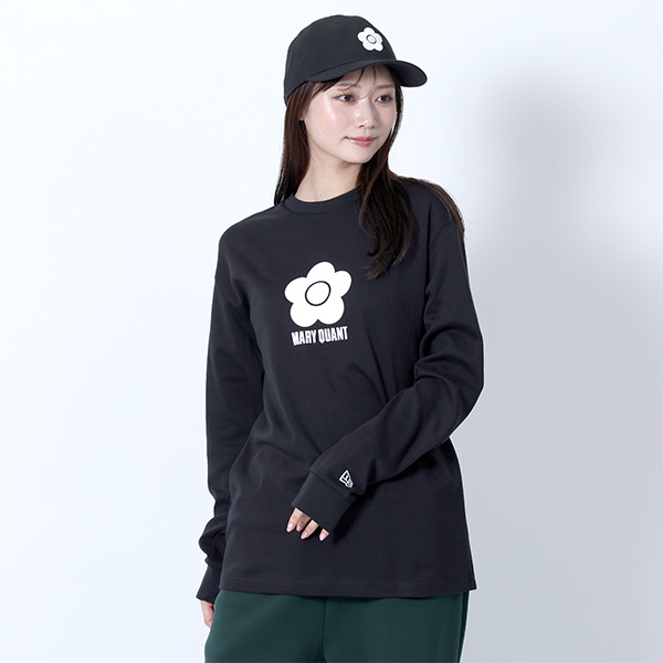 NEW ERA×MARY QUANT BIGデイジー キャップ（ブラック）