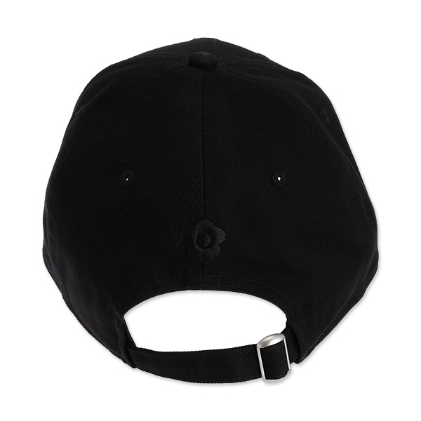NEW ERA×MARY QUANT アーカイブロゴ キャップ（ブラック）