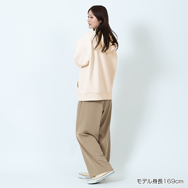 サインロゴボンディング パーカ（アイボリー）