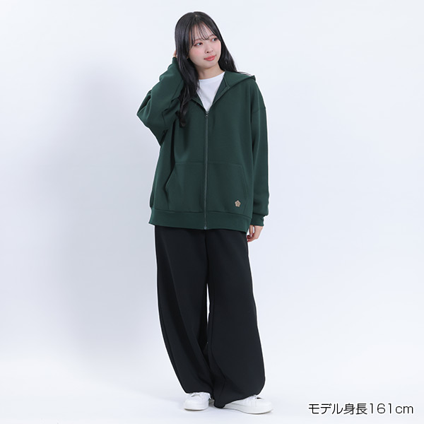 サインロゴボンディング パーカ（グリーン）