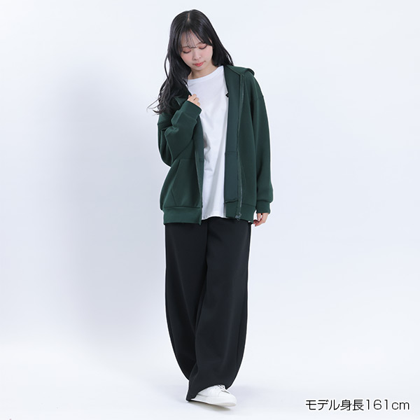 サインロゴボンディング パーカ（グリーン）