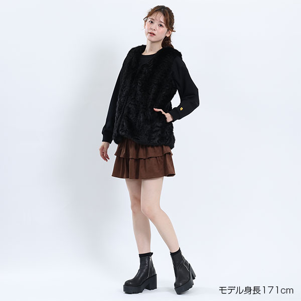 ファーベスト ブルゾン（ブラック）