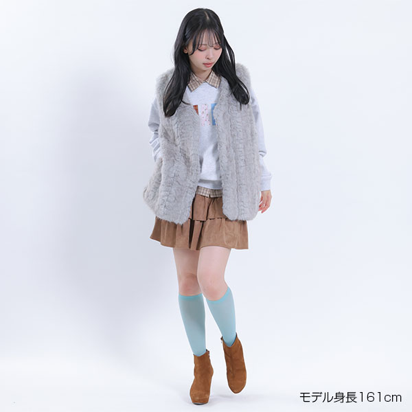 MARYアップリケロゴ プルオーバー（グレー）