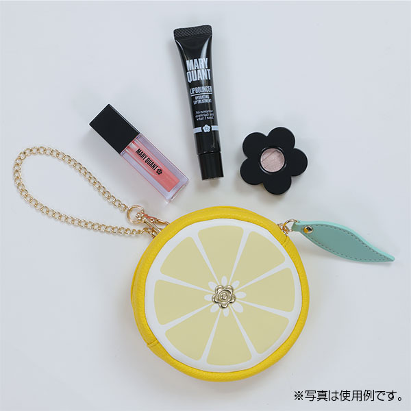 Yuzu ダイカットポーチ（イエロー）