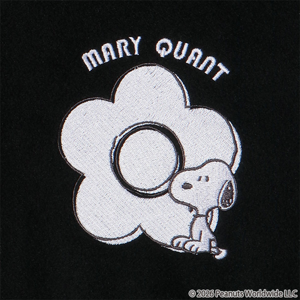 MARY QUANT×PEANUTS ブルゾン（ブラック）
