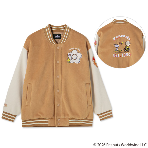 MARY QUANT×PEANUTS ブルゾン（ベージュ）