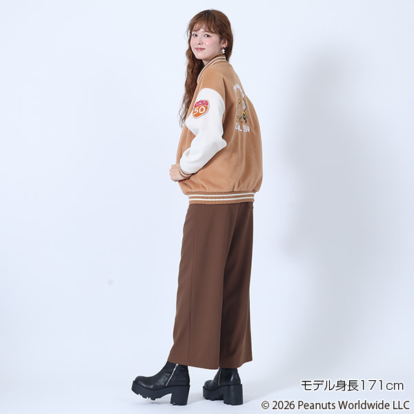 MARY QUANT×PEANUTS ブルゾン（ベージュ）