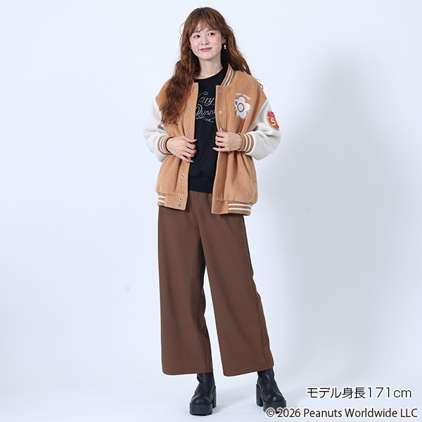 MARY QUANT×PEANUTS ブルゾン（ベージュ）