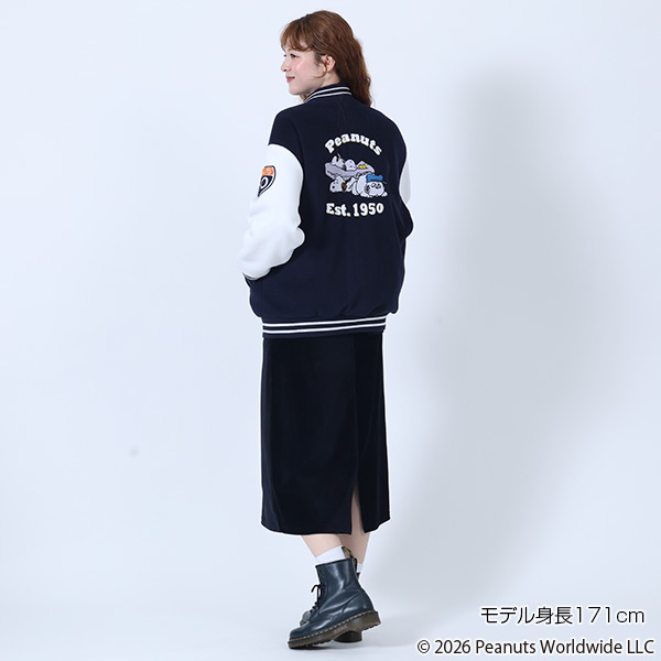 MARY QUANT×PEANUTS ブルゾン（ネイビー）