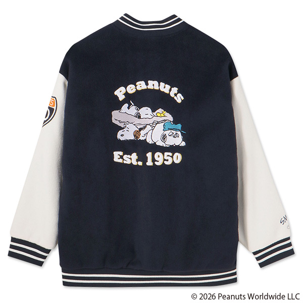 MARY QUANT×PEANUTS ブルゾン（ネイビー）