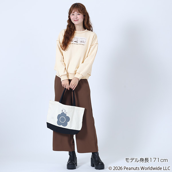 MARY QUANT×PEANUTS プルオーバー（アイボリー）