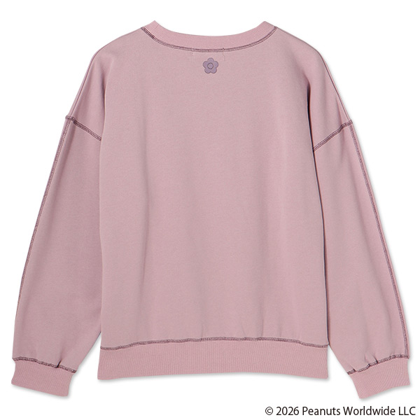 MARY QUANT×PEANUTS プルオーバー（パープル）