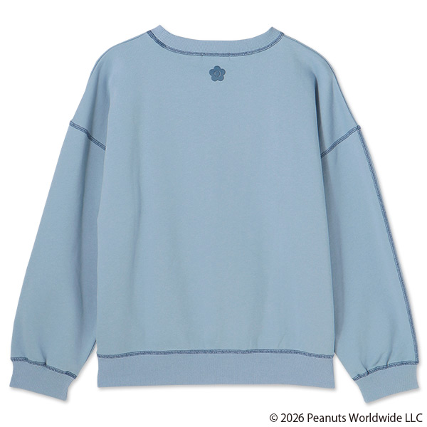 MARY QUANT×PEANUTS プルオーバー（ブルー）