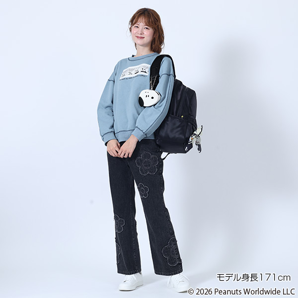 MARY QUANT×PEANUTS プルオーバー（ブルー）