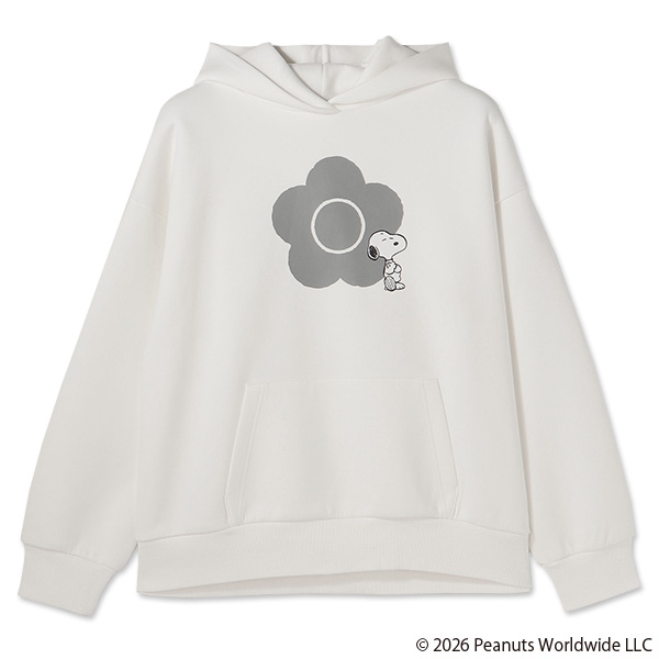 MARY QUANT×PEANUTS パーカ（ホワイト）