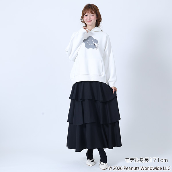 MARY QUANT×PEANUTS パーカ（ホワイト）