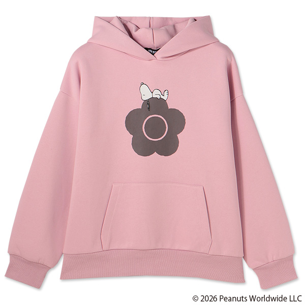 MARY QUANT×PEANUTS パーカ（ピンク）