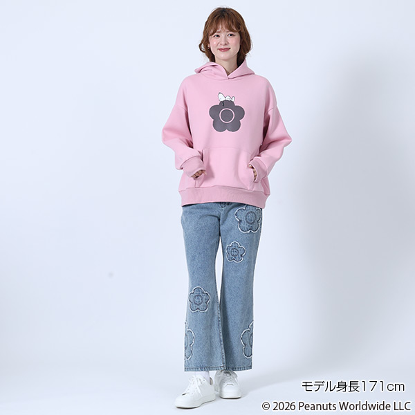 MARY QUANT×PEANUTS パーカ（ピンク）